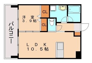 笹原駅 徒歩9分 4階の物件間取画像